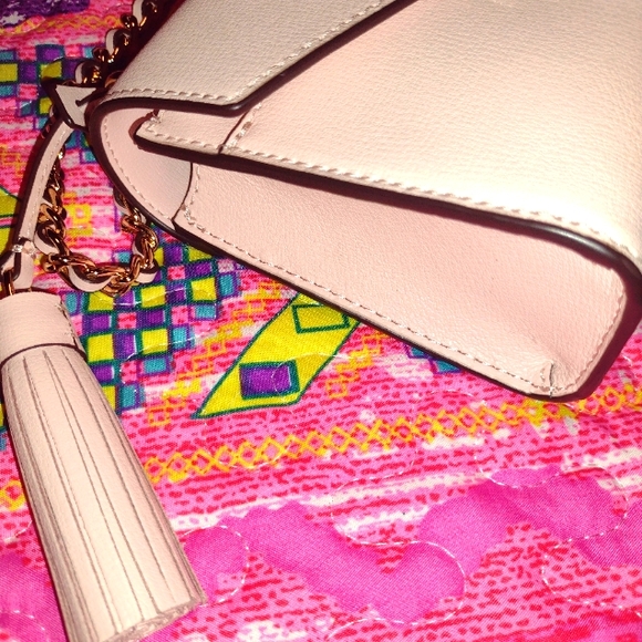 MICHAEL KORS ROSE 35T0GX0C1L SMALL MINI CROSSBODY BAG LEATHER Powder Blush - Picture 5 of 7